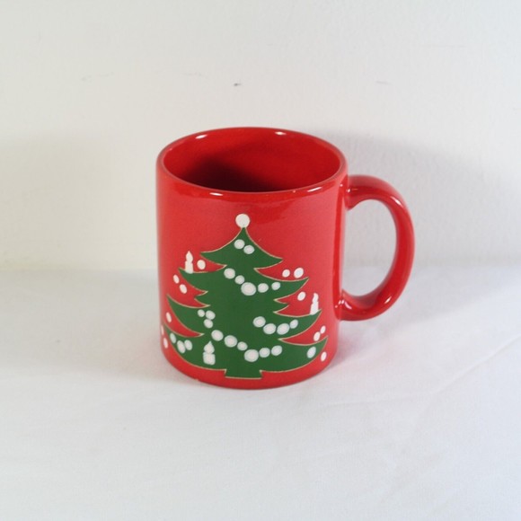 Waechersbach Dining Waechtersbach Red Christmas Tree Mug Ceramic